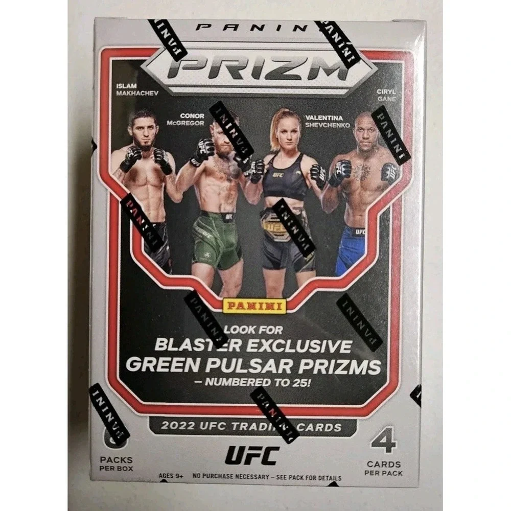 2022 Panini Prizm UFC Blaster Box -‎ Factory Sealed 6 Packs X 4 Cards